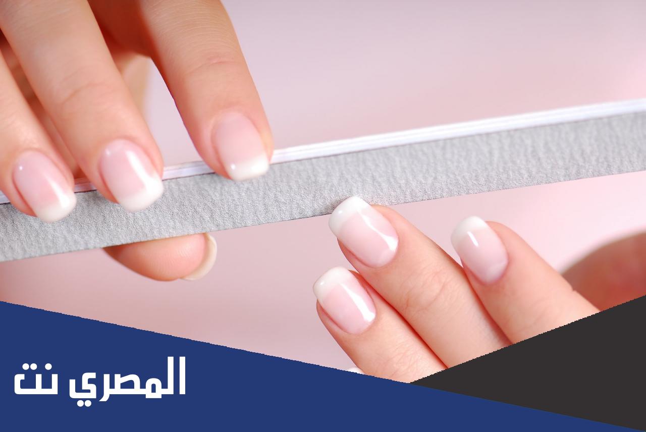 كيف ابرد اظافري بشكل مثلث