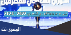 متى موعد بداية الدوري السعودي 2025 – 2025