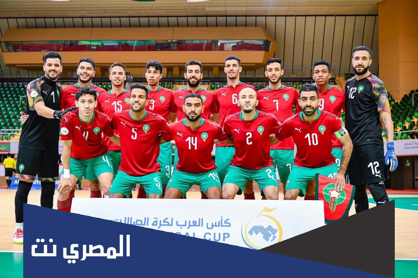 نتائج البطولة العربية لكرة القدم داخل الصالات 2022 كاملة