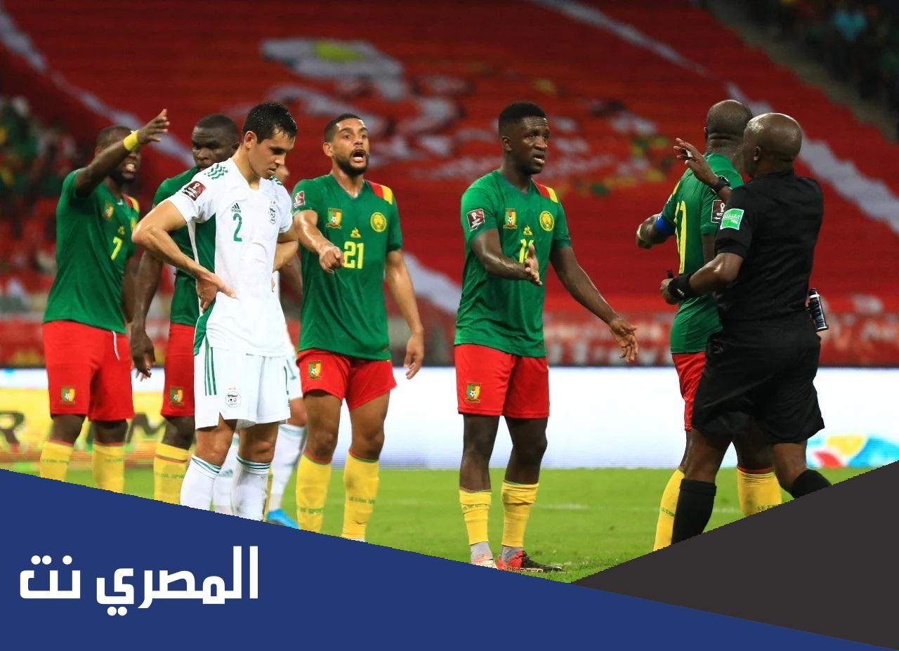 هل ستعاد مباراة الجزائر و والكاميرون المؤهلة لكأس العالم
