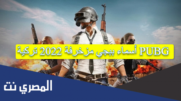 أسماء ببجي مزخرفة 2022 تركية PUBG