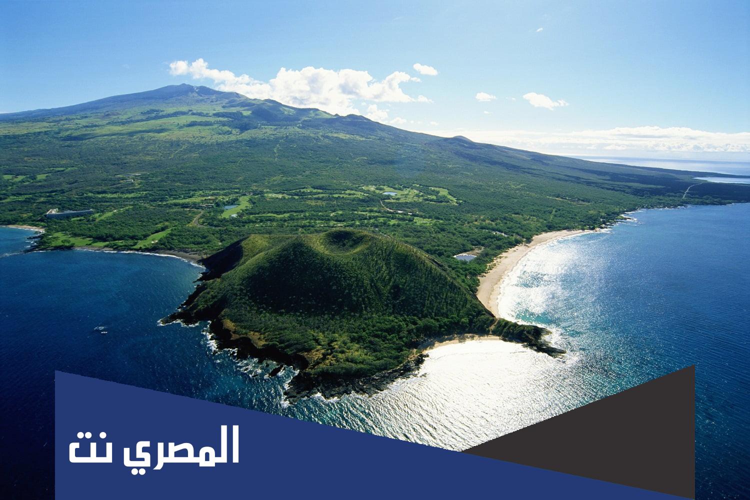 الجزيرة الوحيدة التي تزداد مساحتها باستمرار من 5 حروف