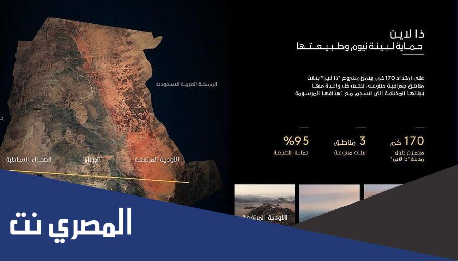 تصاميم مدينة "ذا لاين" في نيوم