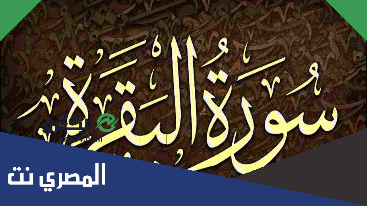 عدد صفحات سورة البقرة