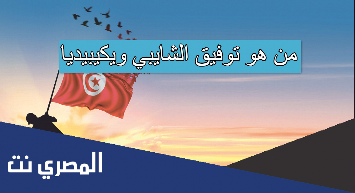 من هو توفيق الشايبي ويكيبيديا