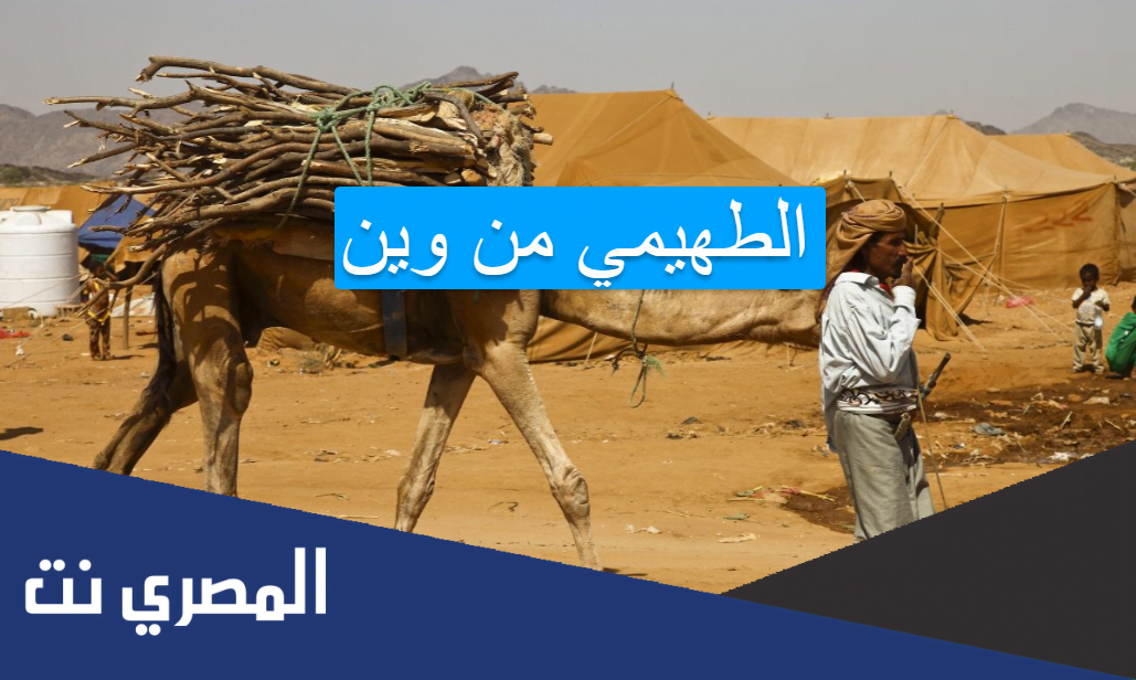 الطهيمي من وين