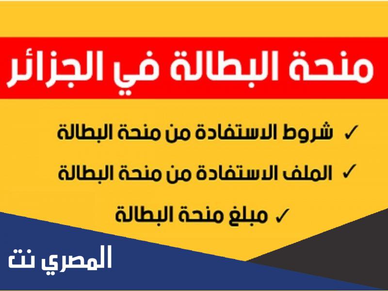 شروط الاستفادة من منحة البطالة الجريدة الرسمية