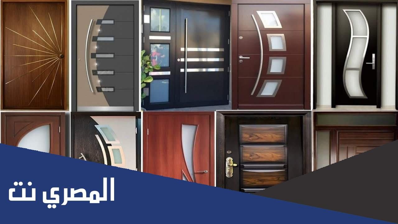صور ابواب شقق خشب