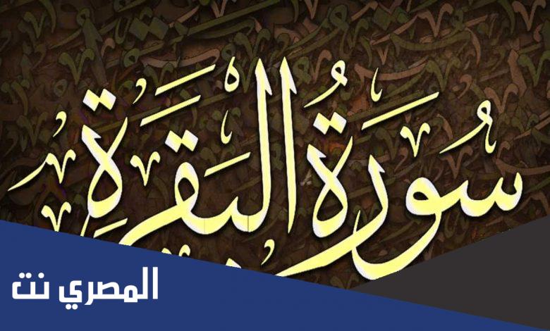 قصتي مع سورة البقرة عالم حواء