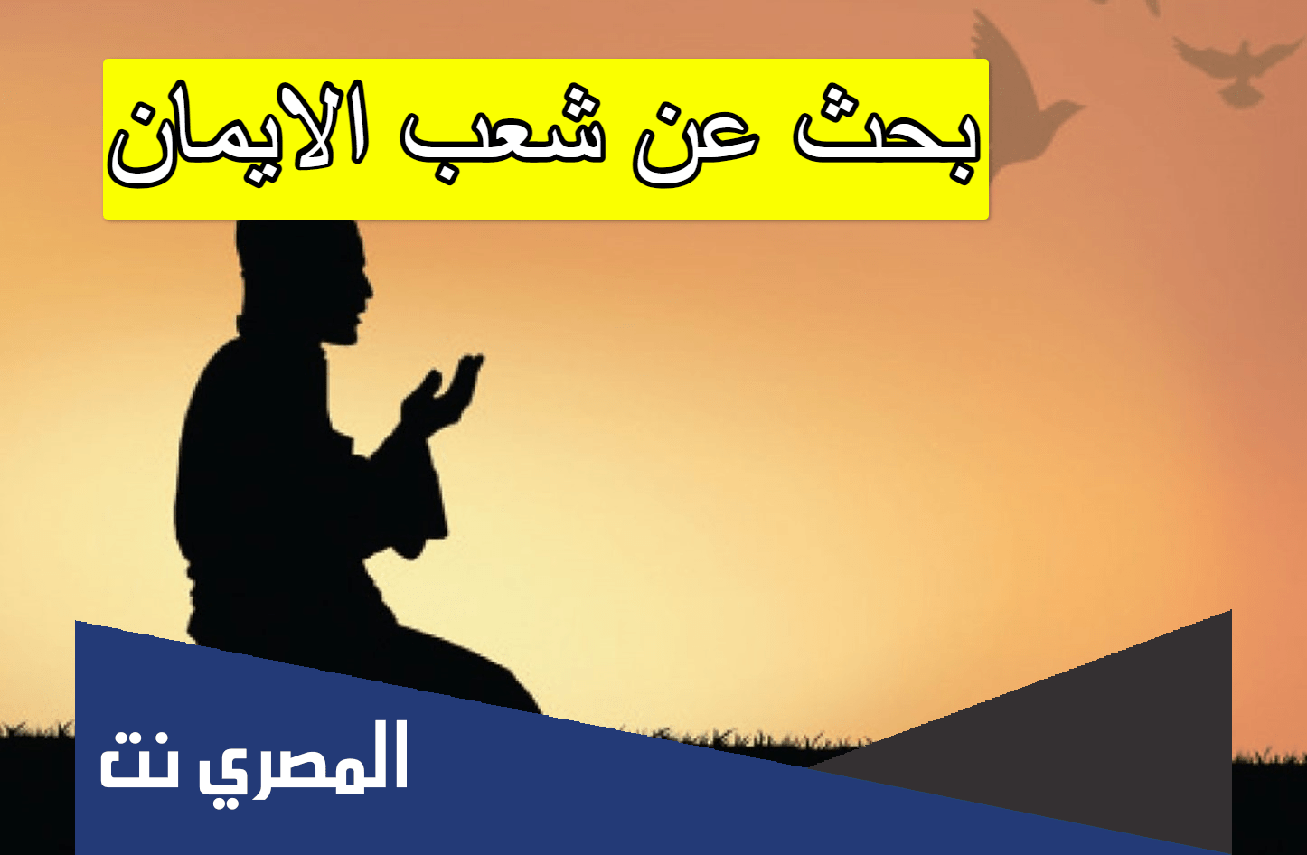 بحث عن شعب الايمان