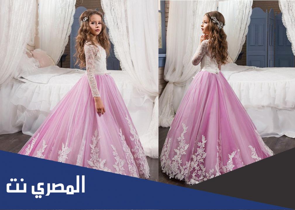 فساتين اطفال افراح سن 10 ابيض
