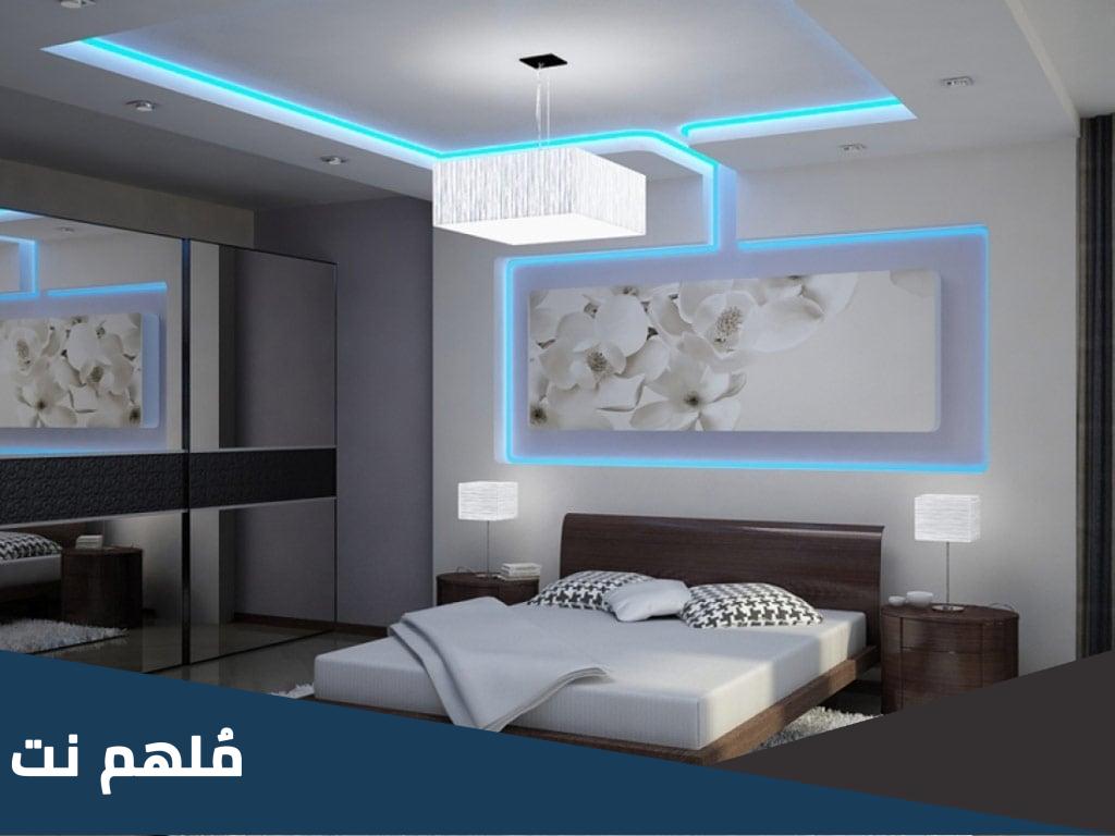 ديكور جبس غرف نوم رومانسية 2023