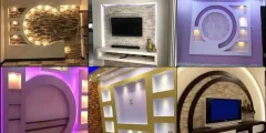 ديكورات شاشات جبس بورد 2025