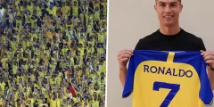 متى اول مباراة لرونالدو مع النصر