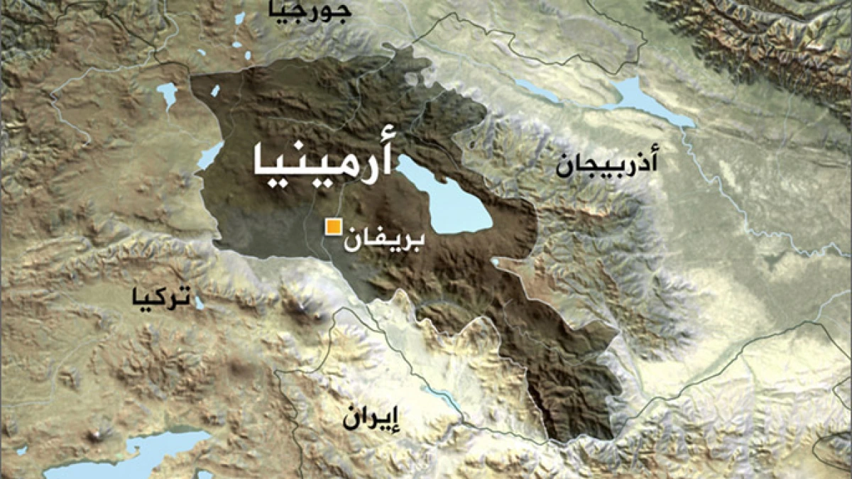 اين تقع دولة ارمينيا