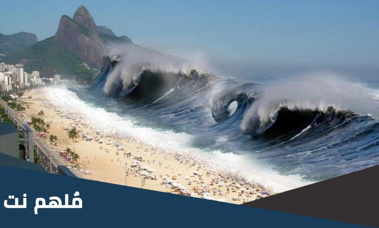 سبب تراجع مياه البحر بعد الزلزال