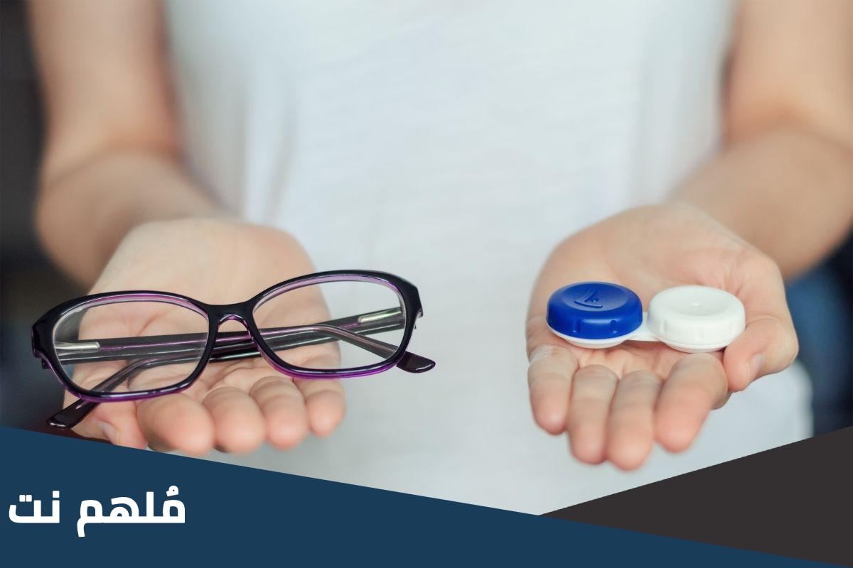 ما نوع العدسة المستخدمة لتصحيح طول النظر