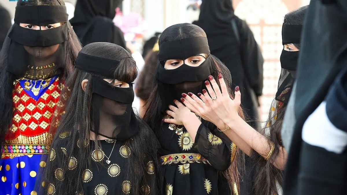 ملابس يوم التأسيس السعودي للاطفال
