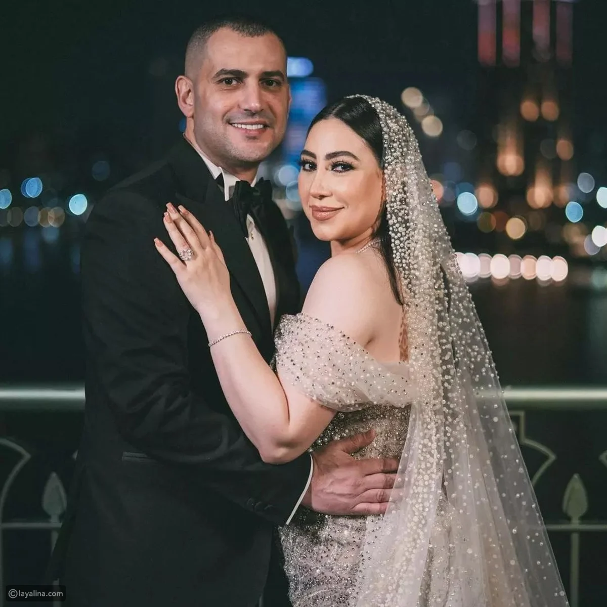 سبب القبض على هشام ربيع زوج بوسي