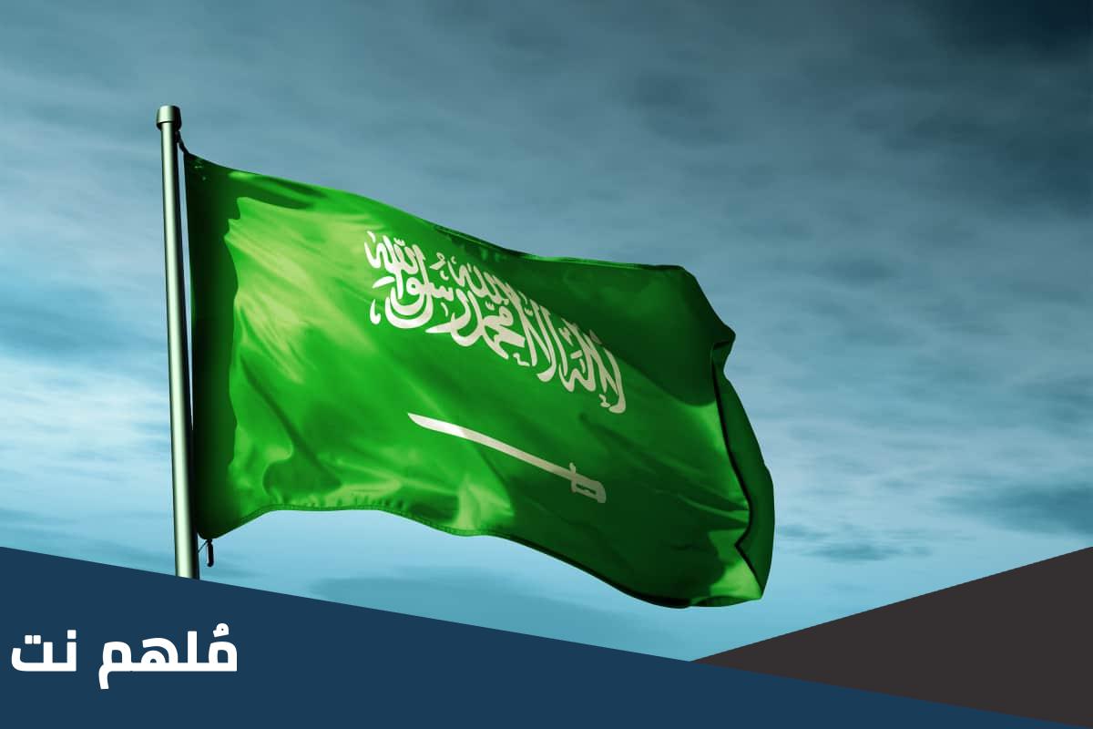 كيف شكل علم السعودية القديم