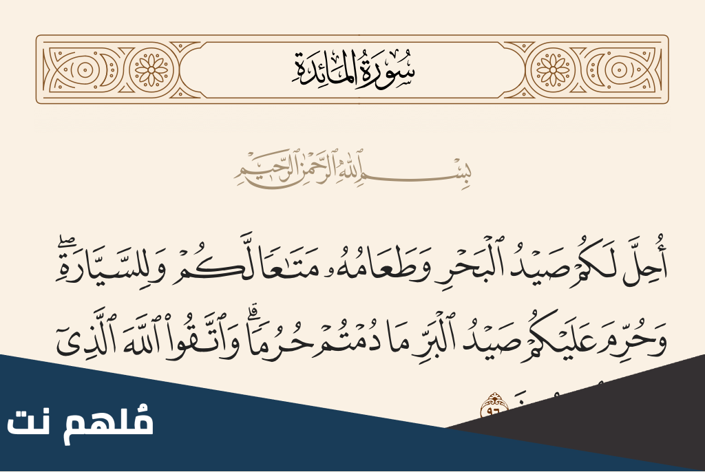ما هو الطعام الذي جعله الله حلال للناس والسيارة