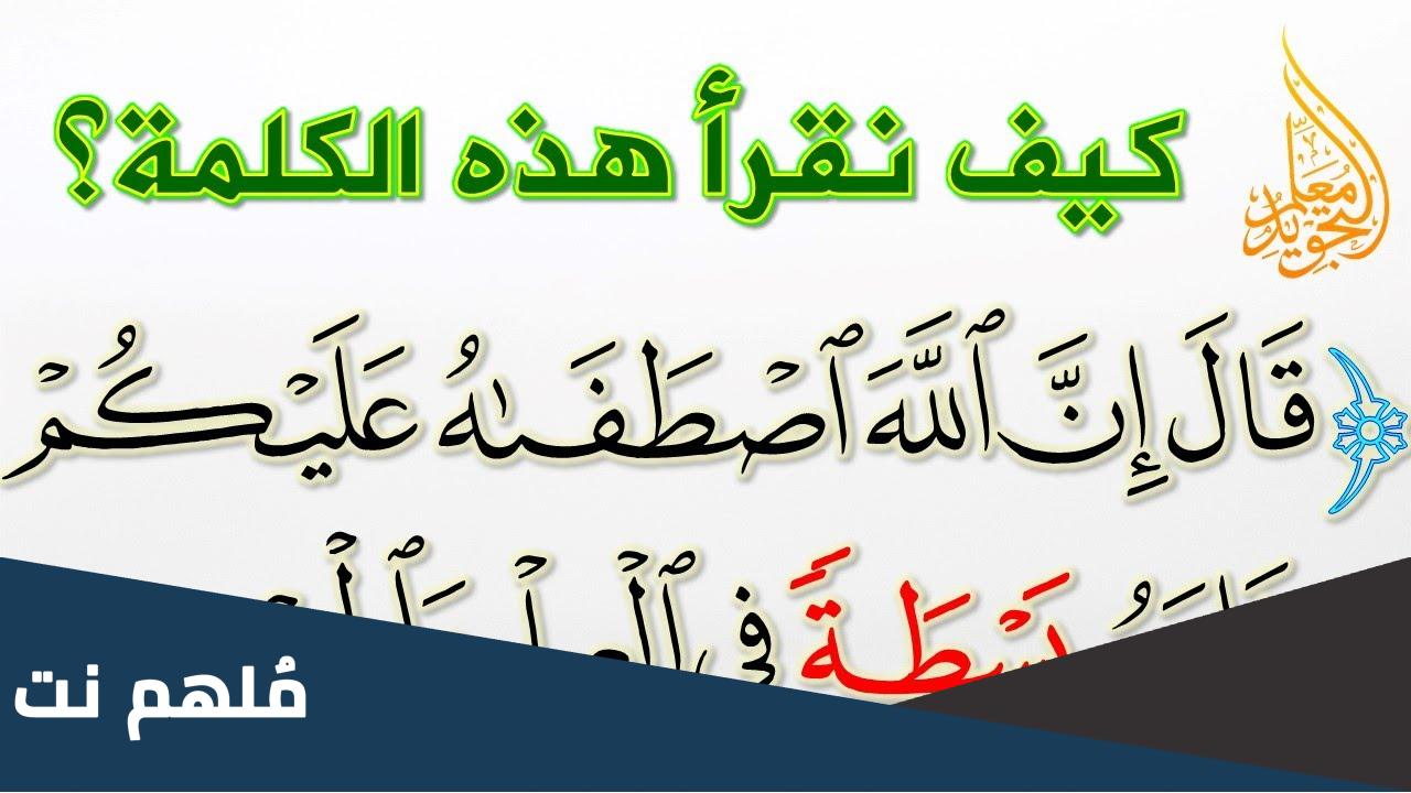 من هو الذي زاده الله بسطة في العلم والجسم