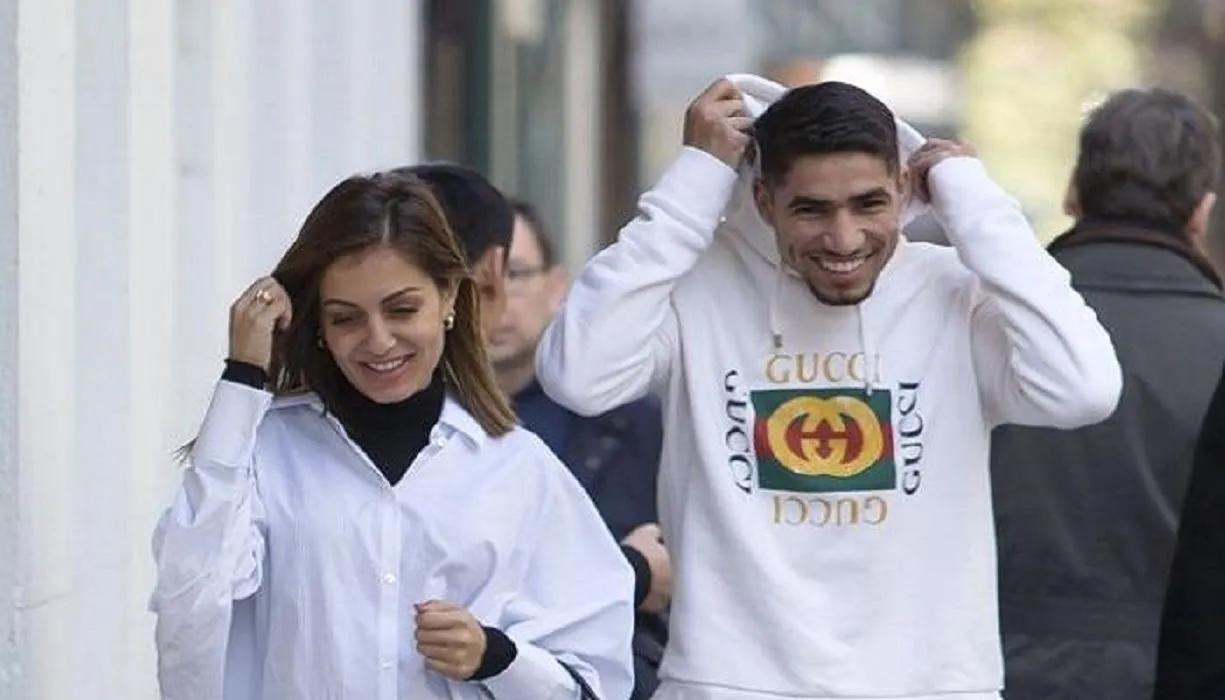ما جنسية زوجة اشرف حكيمي