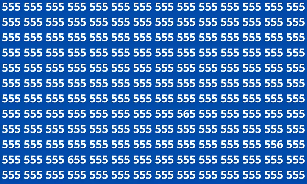 ما معنى رقم 55555