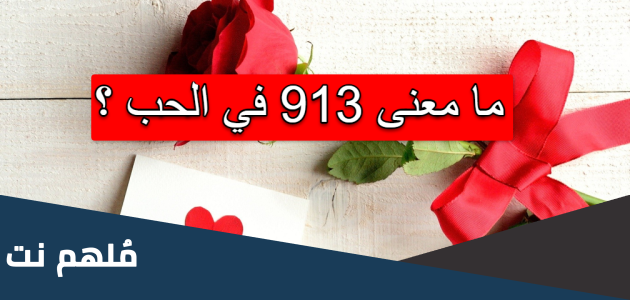 معنى 913 رقم