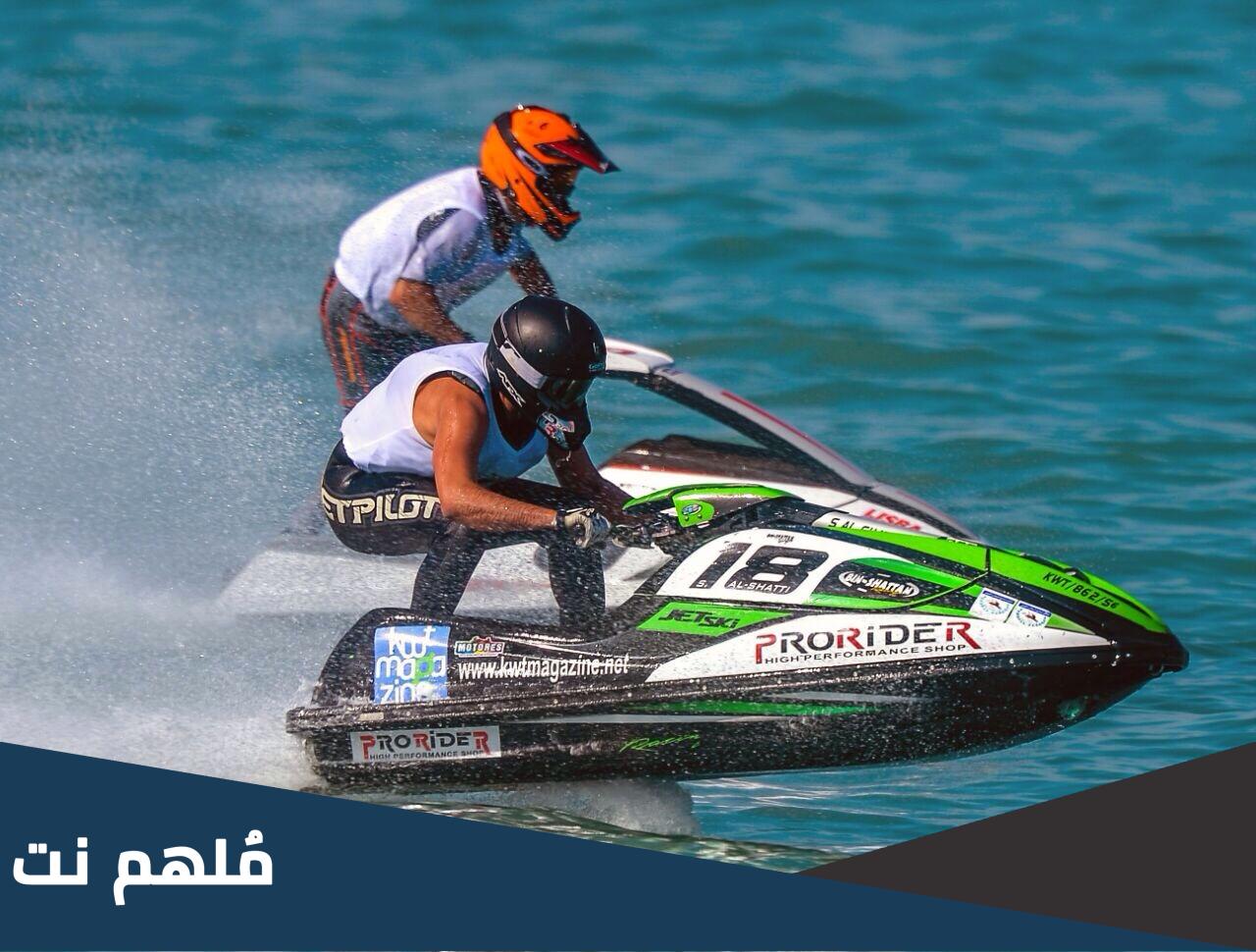 من هو عبدالعزيز الزعتري بطل الدراجات المائية في الكويت
