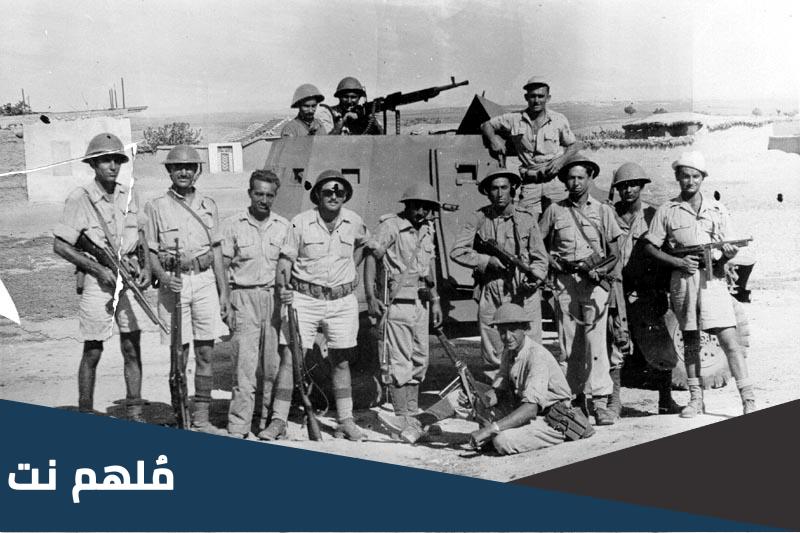 لماذا دخل الجيش المصري ارض فلسطين