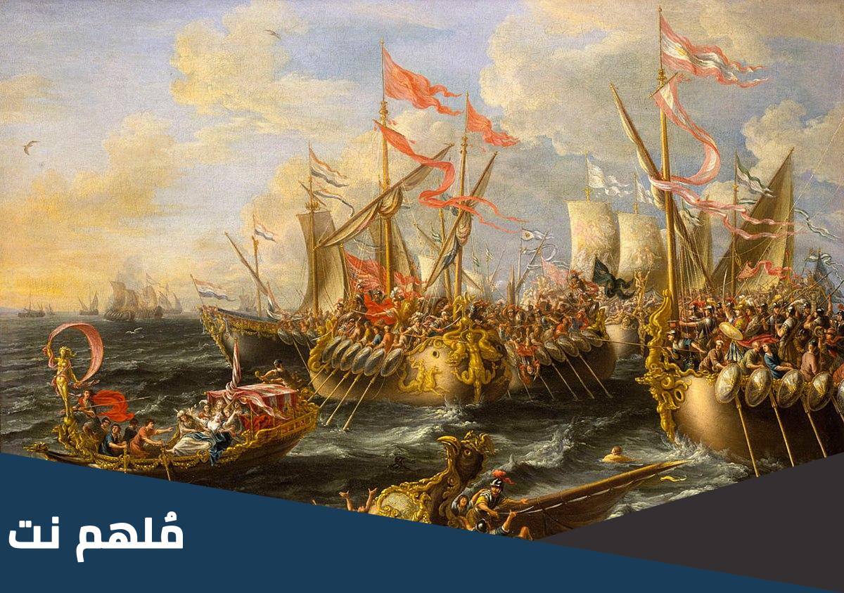 ما النتائج المترتبة على معركة اكتيوم البحرية