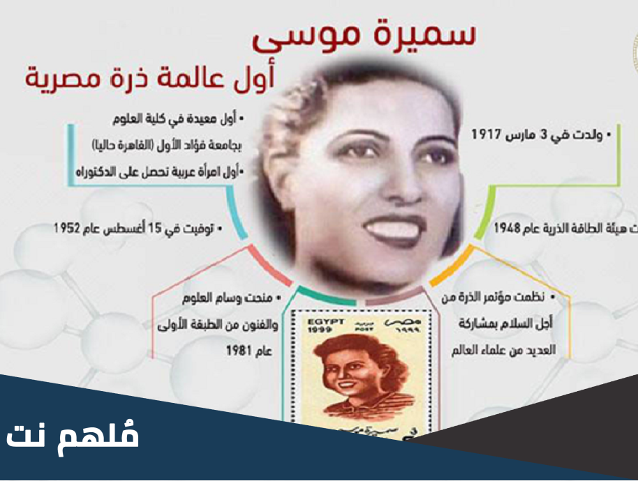 ما هي اسهامات سميره موسي العلميه