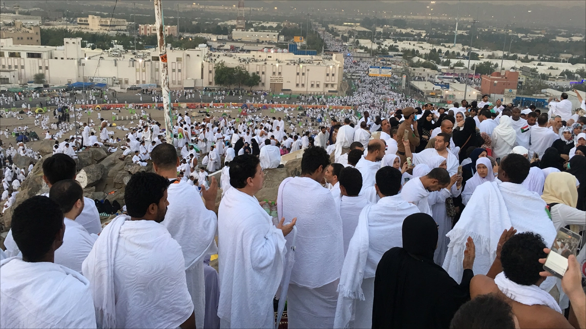 اين يبيت الحجاج يوم عرفه