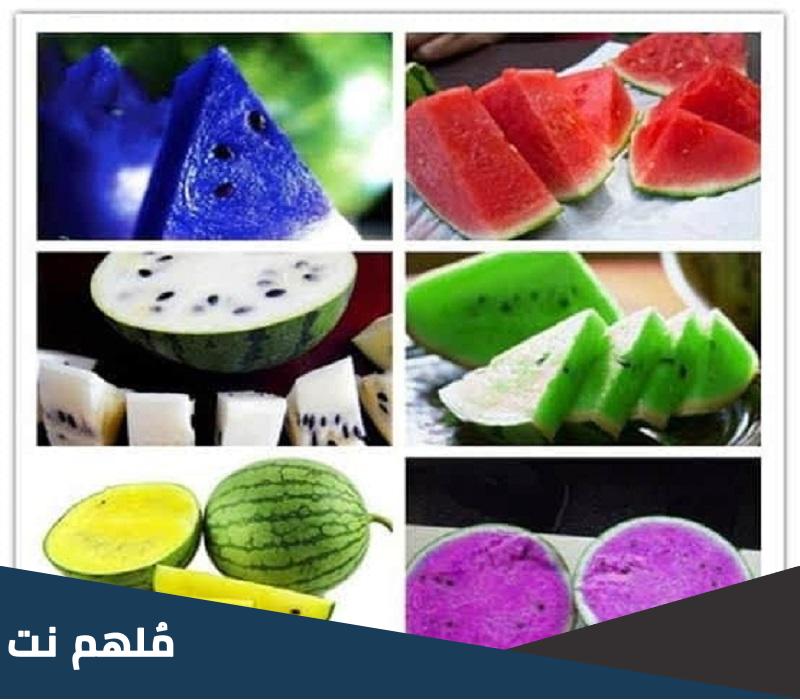 كيف تعرف البطيخ الاحمر الحلو