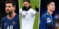 لعب مع ميسي ورونالدو وابراهيموفيتش ومبابي وفاز بدوري أبطال أوروبا من هو