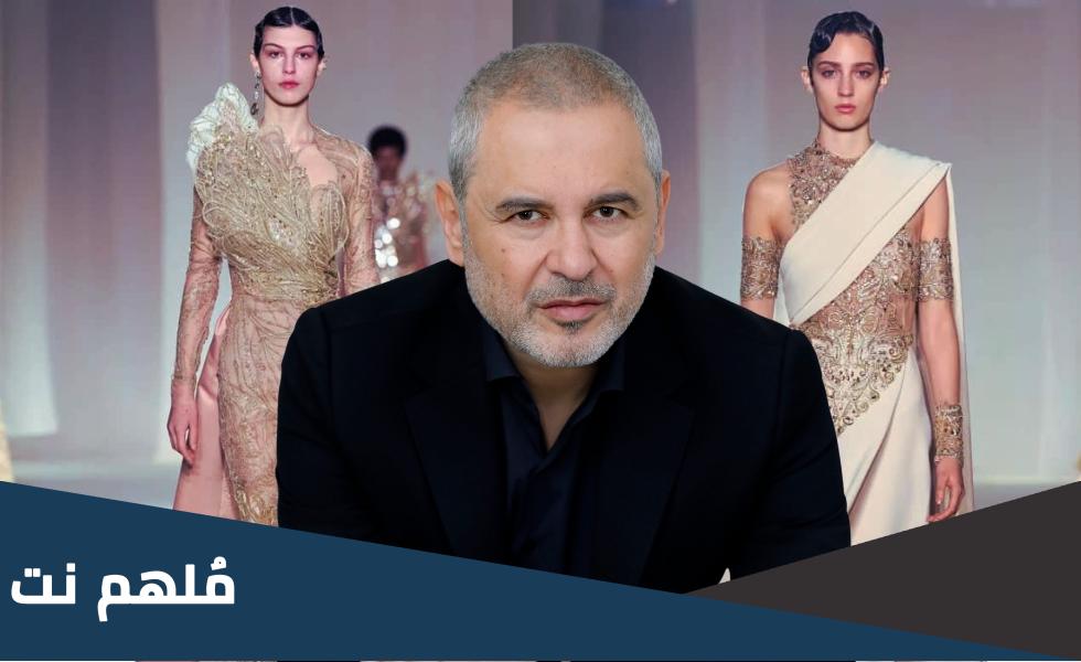من هو المصمم ايلي صعب مصمم فستان زفاف رجوة