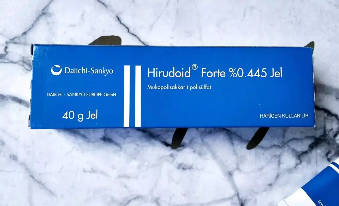 Hirudoid Forte 0.445 jel لماذا يستخدم؟
