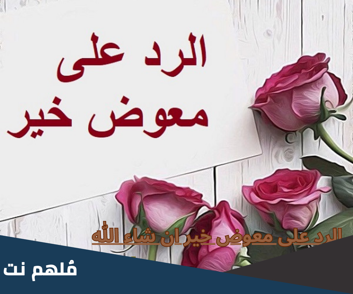 الرد على معوض خير .. اذا احد قال معوض خير وش ارد عليه